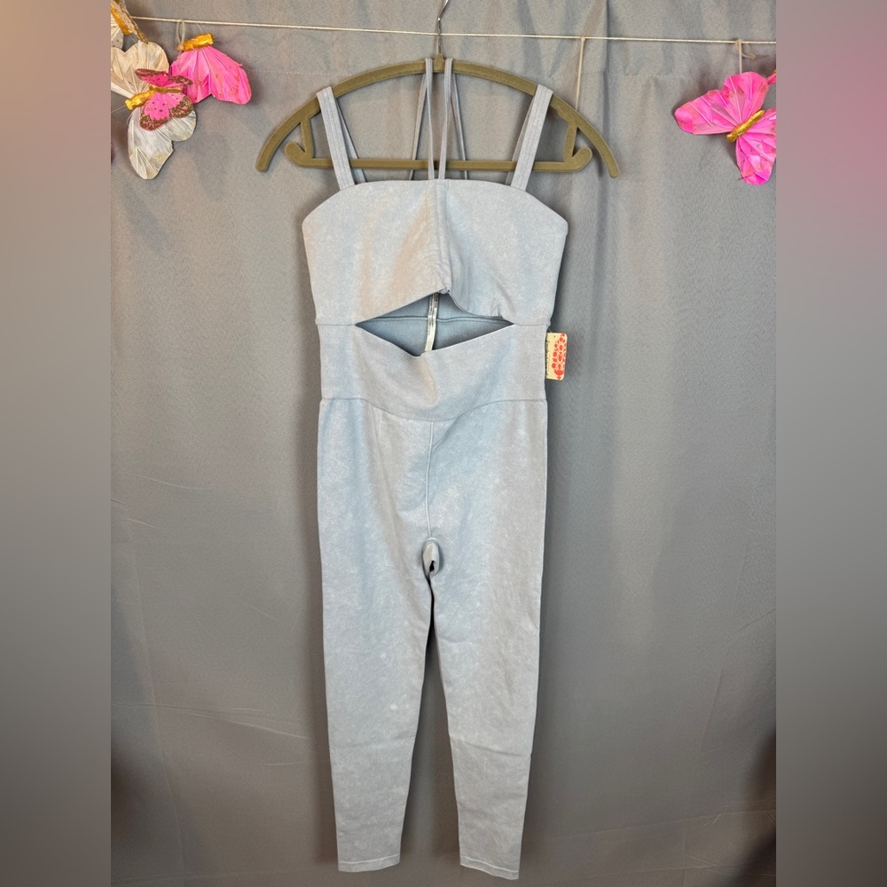 Free People  Good Karma Cutout Onesie- Size Medium/Large - Picture 6 of 10